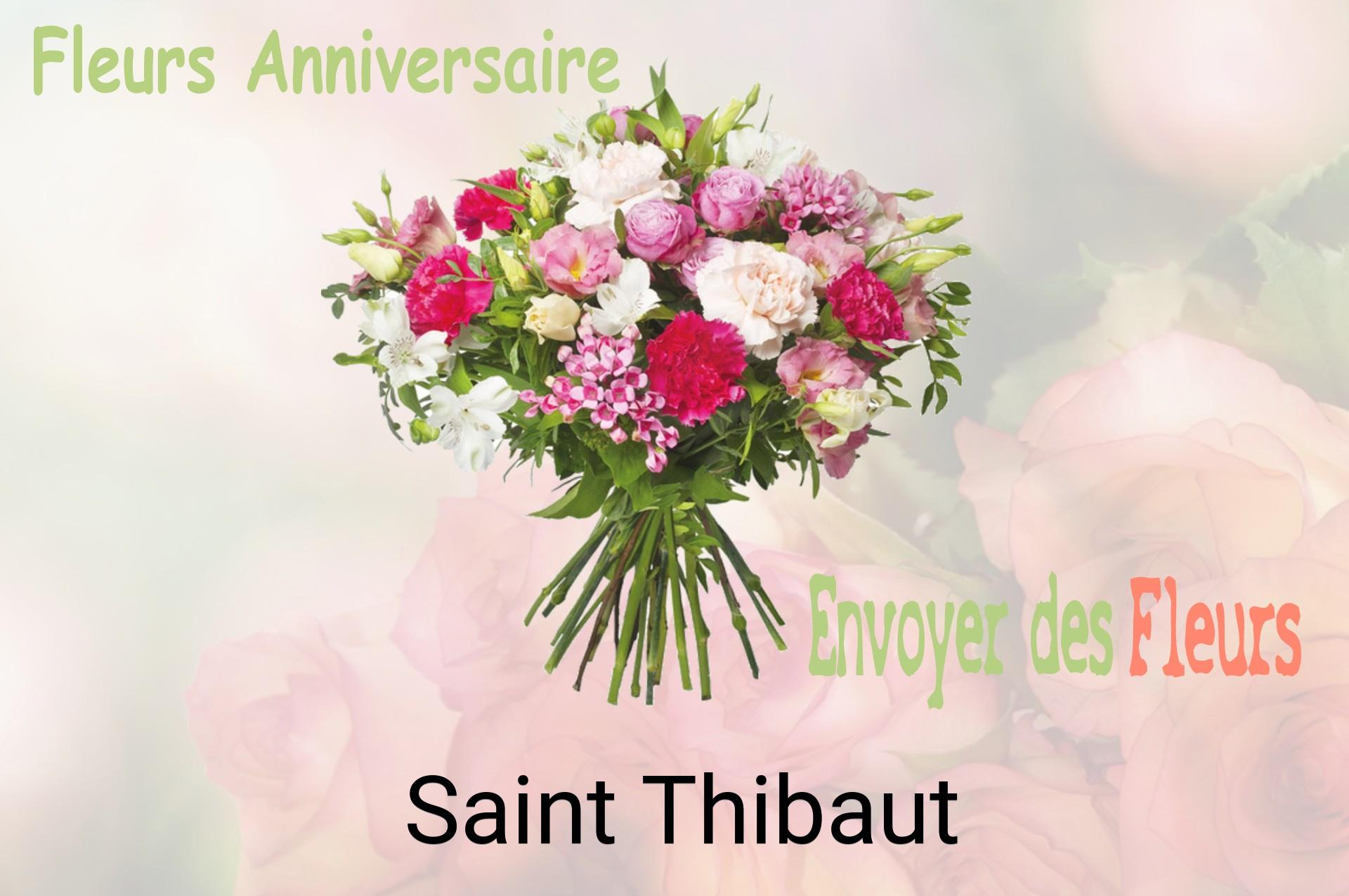 Bouquet de fleurs d’anniversaire livré à Saint-Thibaut